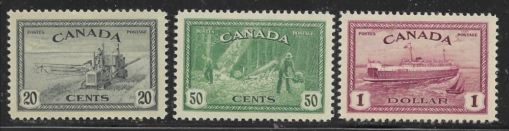 CANADA SC268-273 SG401-406 MNH/MLH