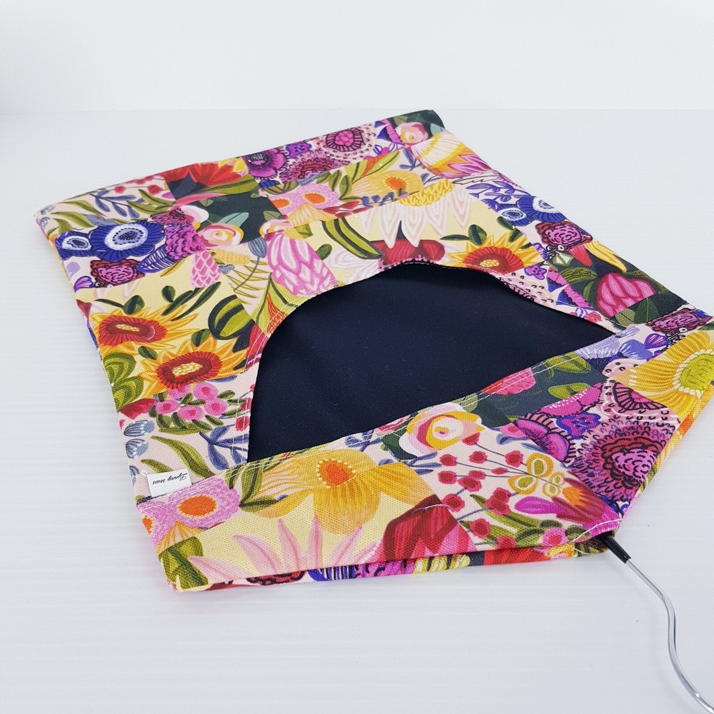 Peg Bag Handmade Pink Mixed Floral Patterned Lined Laundry Clothes Peg Holder