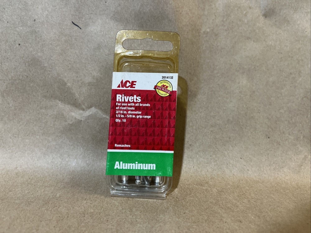 Ace Rivets 2014132 3/16” Diameter