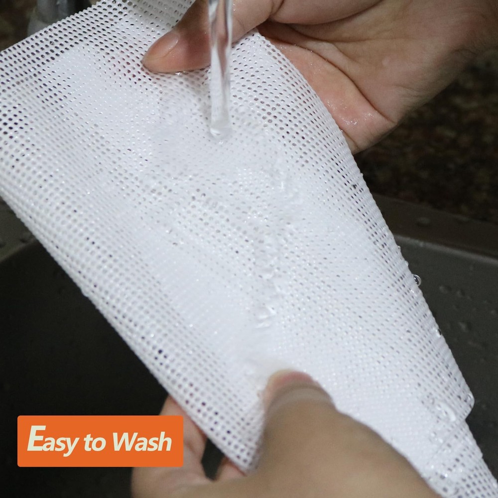 8 Pack Medium Silicone Tray Grid Mats for Harvest Right Freeze Medium, White