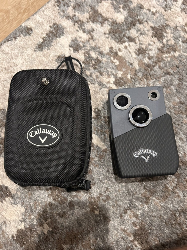 Callaway Golf Screen View Laser Rangefinder. With case
