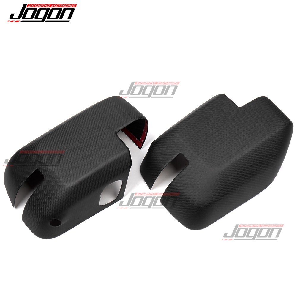 Matte Carbon For Ford Bronco Raptor U725 2021-2025 Side Rear View Mirror Overlay