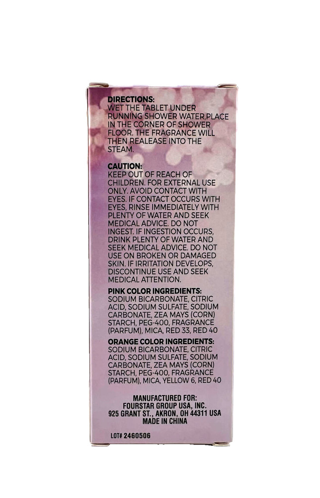 B-Pure Shower Steamer Cherry Blossom Scented - 2 Pack
