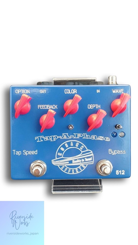 Cusack Music Tap-A-Phase Effects Pedal JP