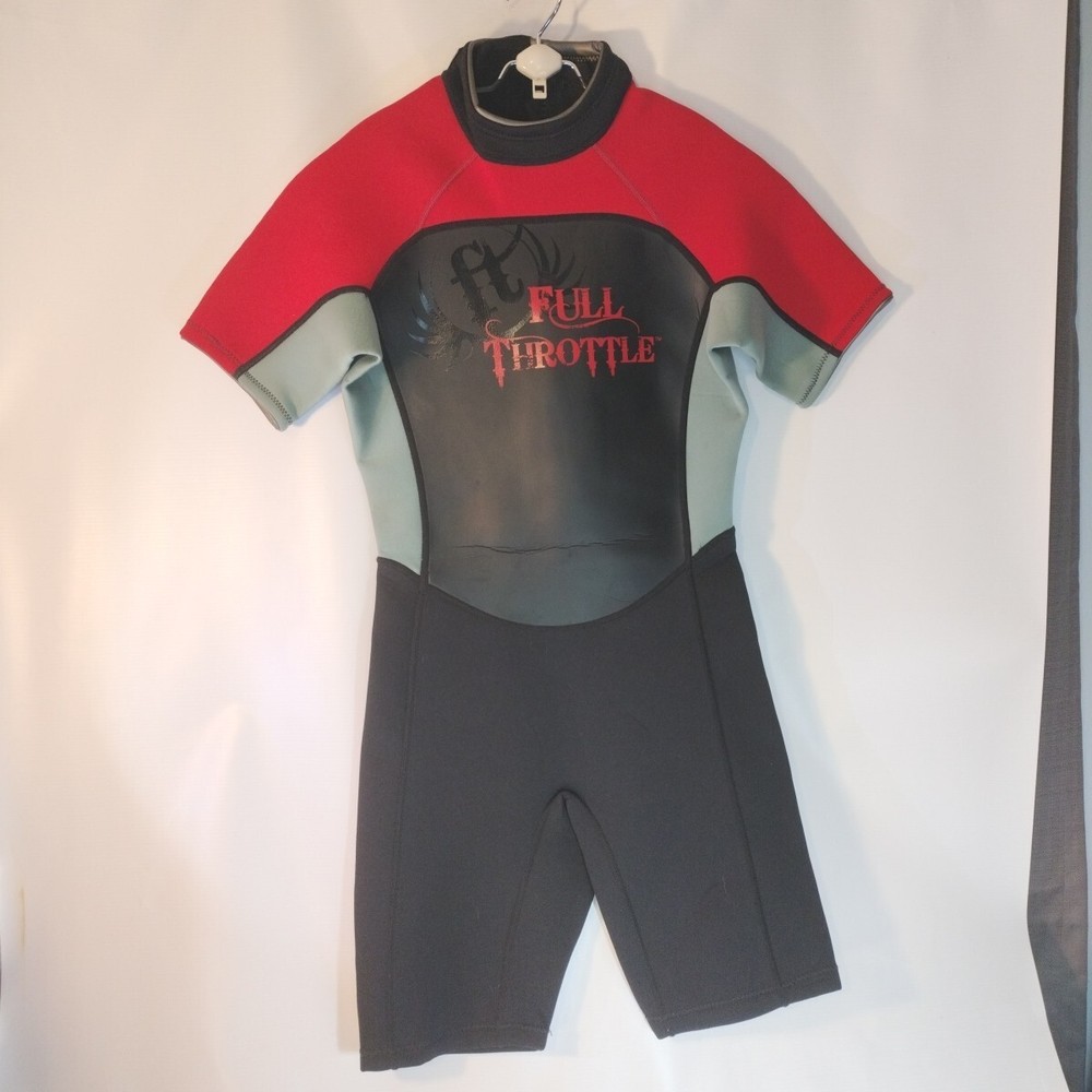 FULL THROTTLE shorty wetsuit , size Junior Large