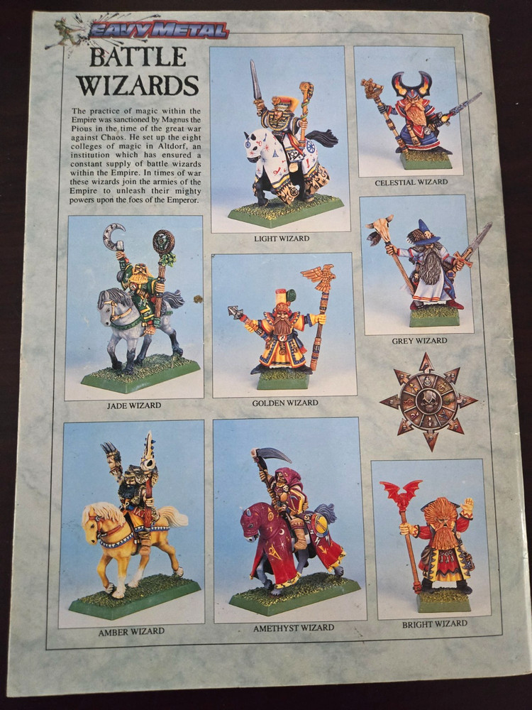 Warhammer Fantasy Battle Magic 4th Edition 1992 Supplement