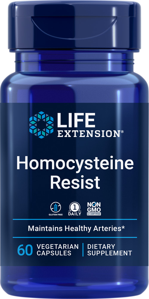 Life Extension HOMOCYSTEINE RESIST 60 Veg Caps