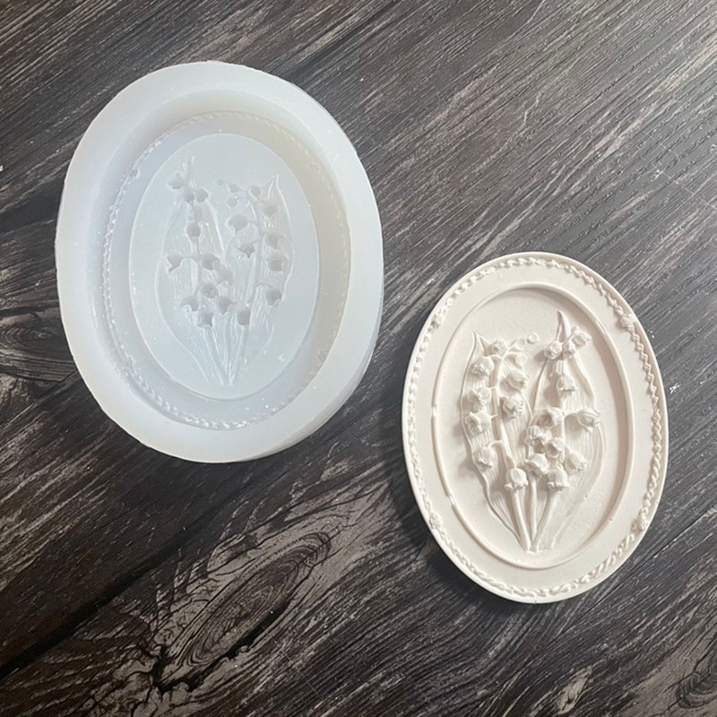 Beautiful Flower Shape Design Crafting Silicone Mold Flexible Dropping Mold