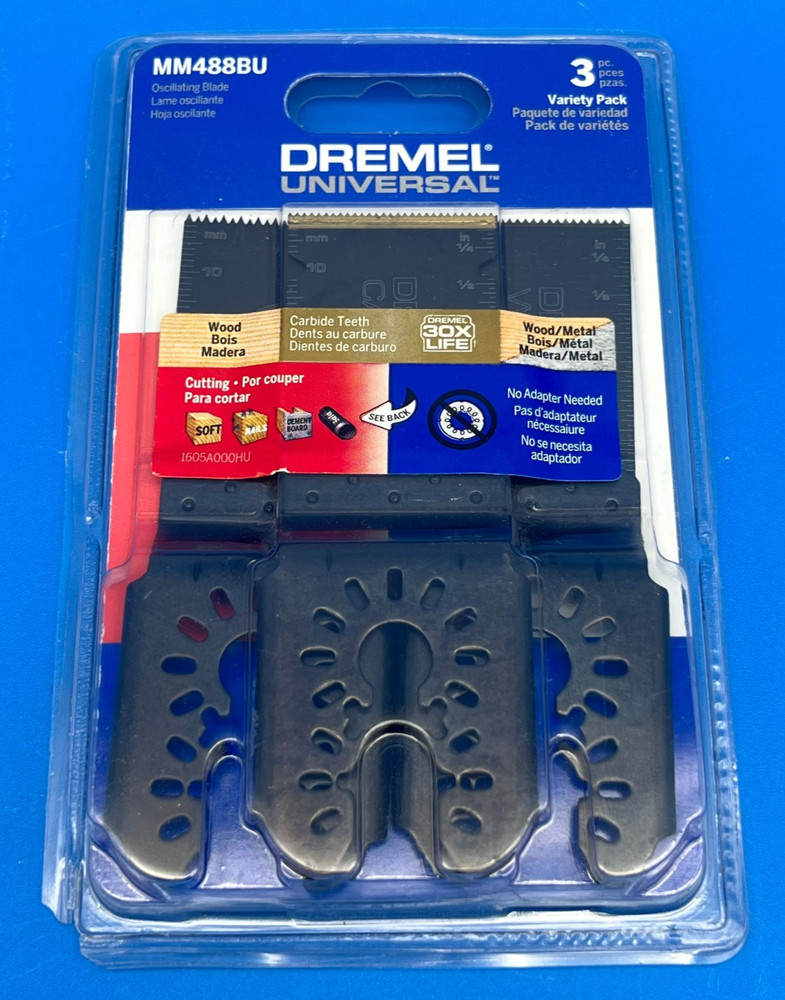 Dremel MM488BU Universal Interface Variety Cutting Blades 3pc
