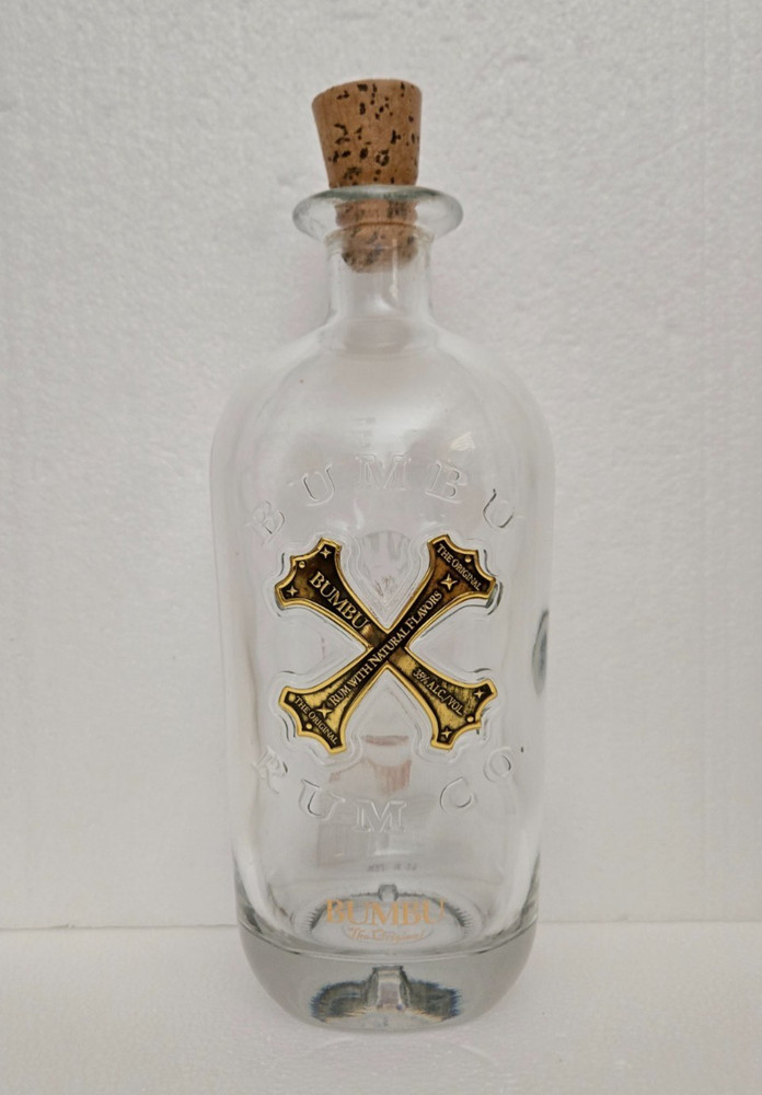 BUMBU RUM ~ 750ml EMPTY BOTTLE