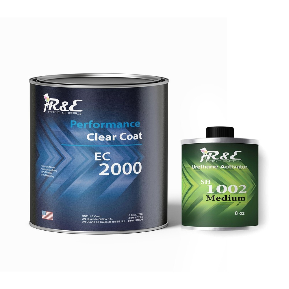 R & E Paint Supply Performance Clear Coat EC 2000