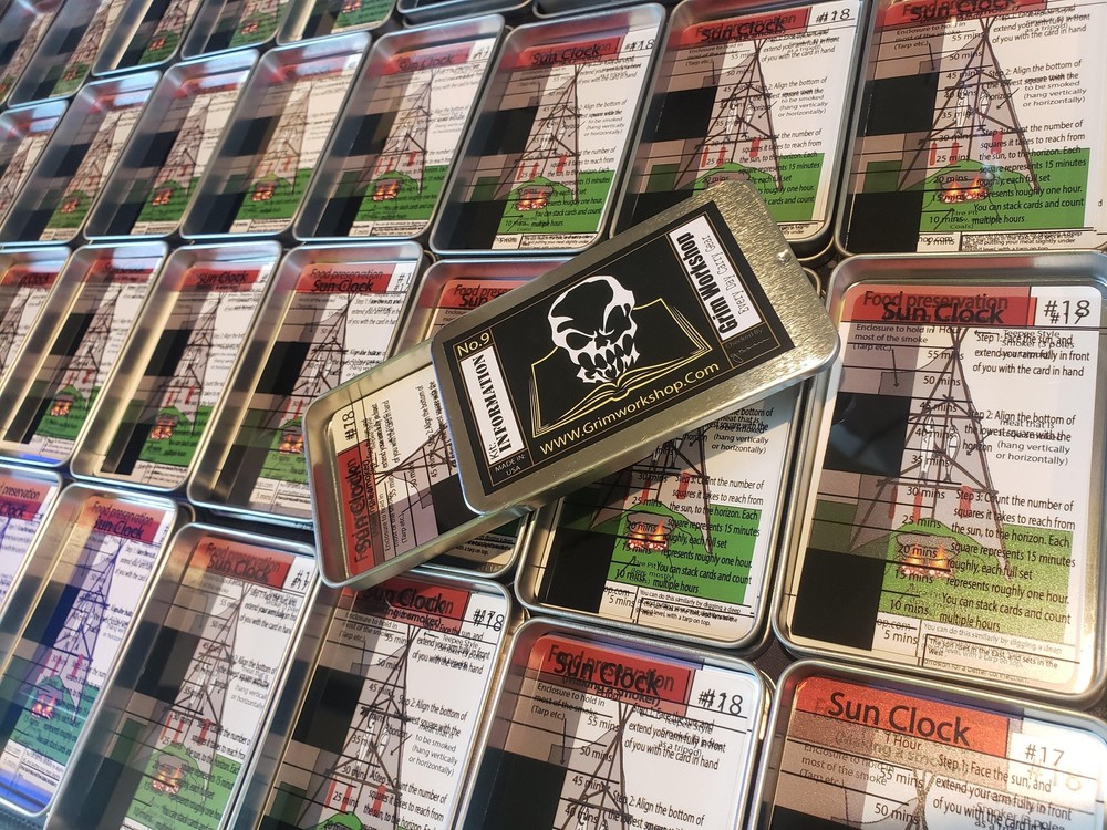 20 Piece Emergency and Survival Tip Card Kit.