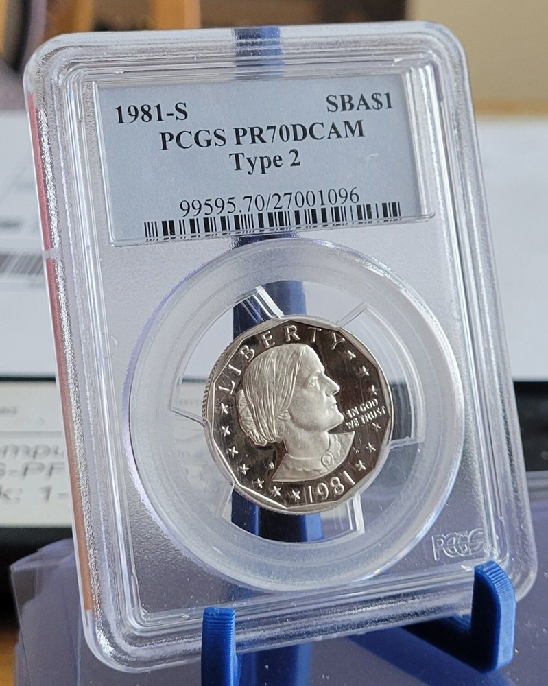 1981-S Type 2 Susan B Anthony - PCGS PR 70 DCAM