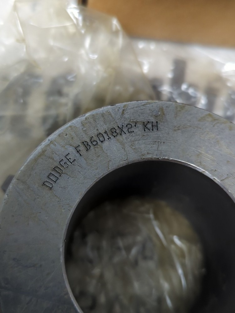 DODGE,099123,CHAIN COUPLING FLANGE FB6019X2 NOS