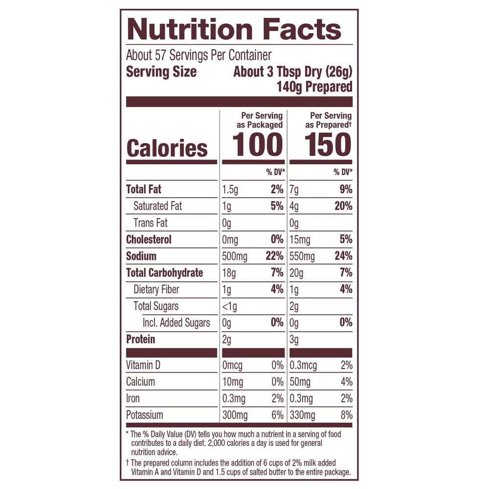 Hungry Jack Mashed Potatoes (3.25 lbs.) Great Price