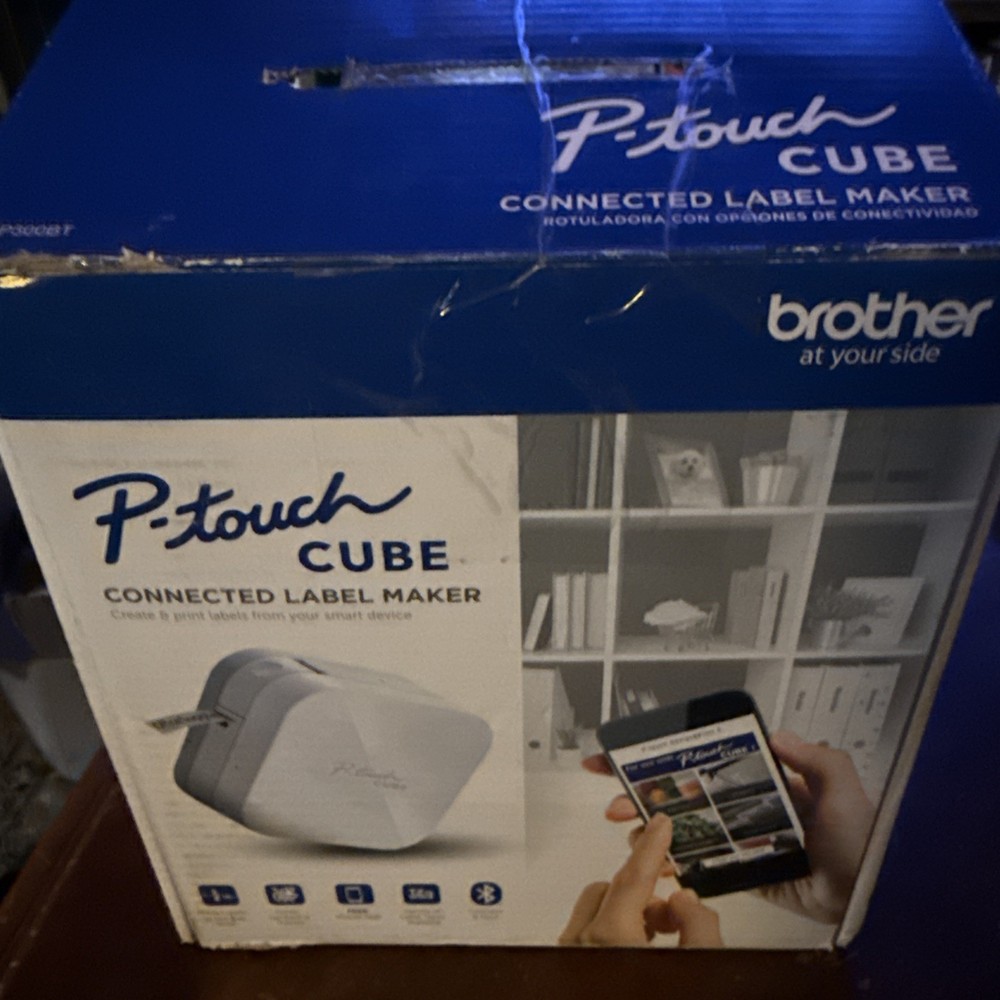 P-touch Cube Connected Label Maker