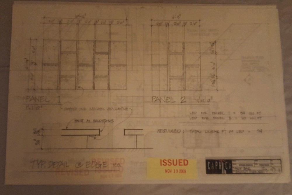 Caprica Battlestar Prop skybar plans "False Labor" Propworx COA
