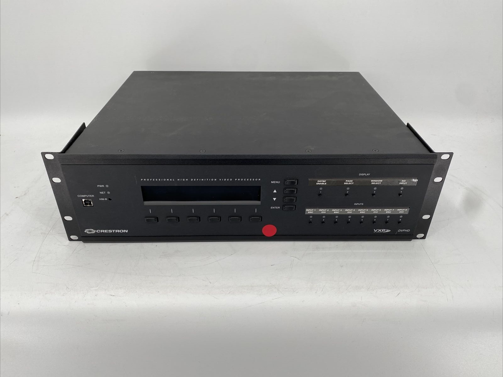 Crestron DVPHD-PRO Digital Video Processor W/ Mem Card No Power AS-IS EB-11227