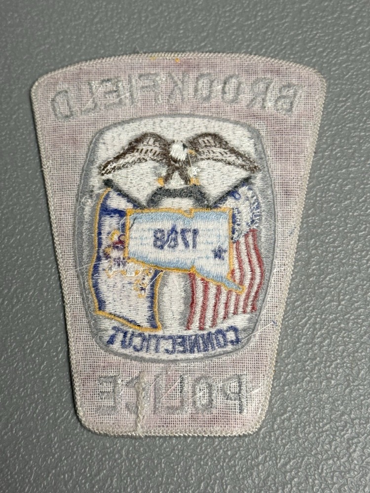 Brookfield Connecticut Police Patch