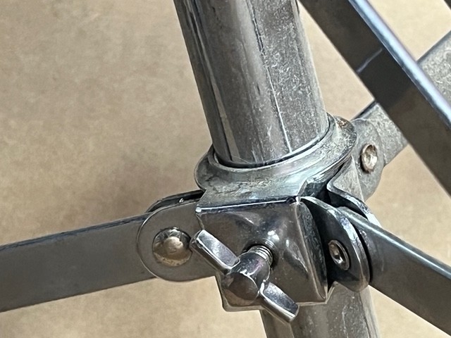 Unbranded Double Braced Drum Throne