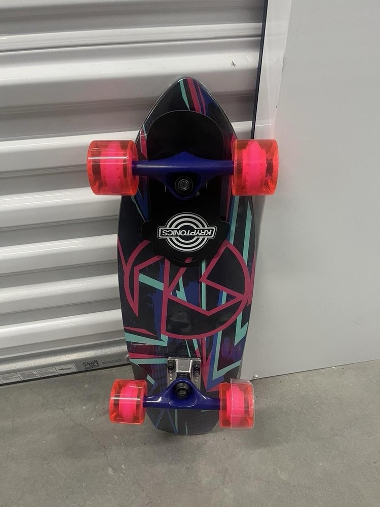 Black And Pink Skateboard  Complete