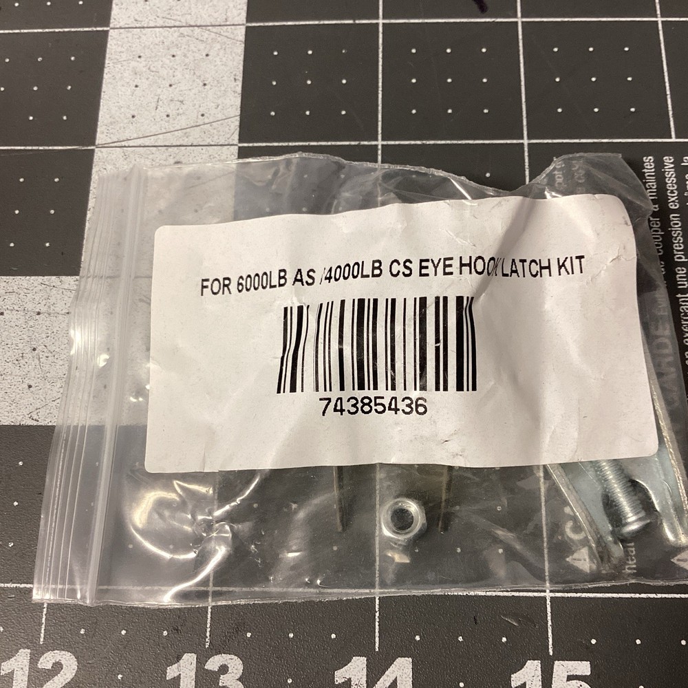 MSC 6000LB AS/4000LB CS EYE HOOK LATCH KIT (LPW130S)