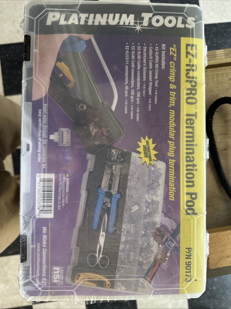Platinum Tools 90173 EZ-RJPRO Termination POD