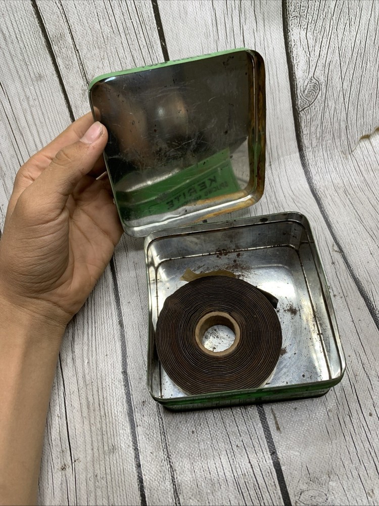 Antique Advertising Tin Kerite Splicing Compound Tape