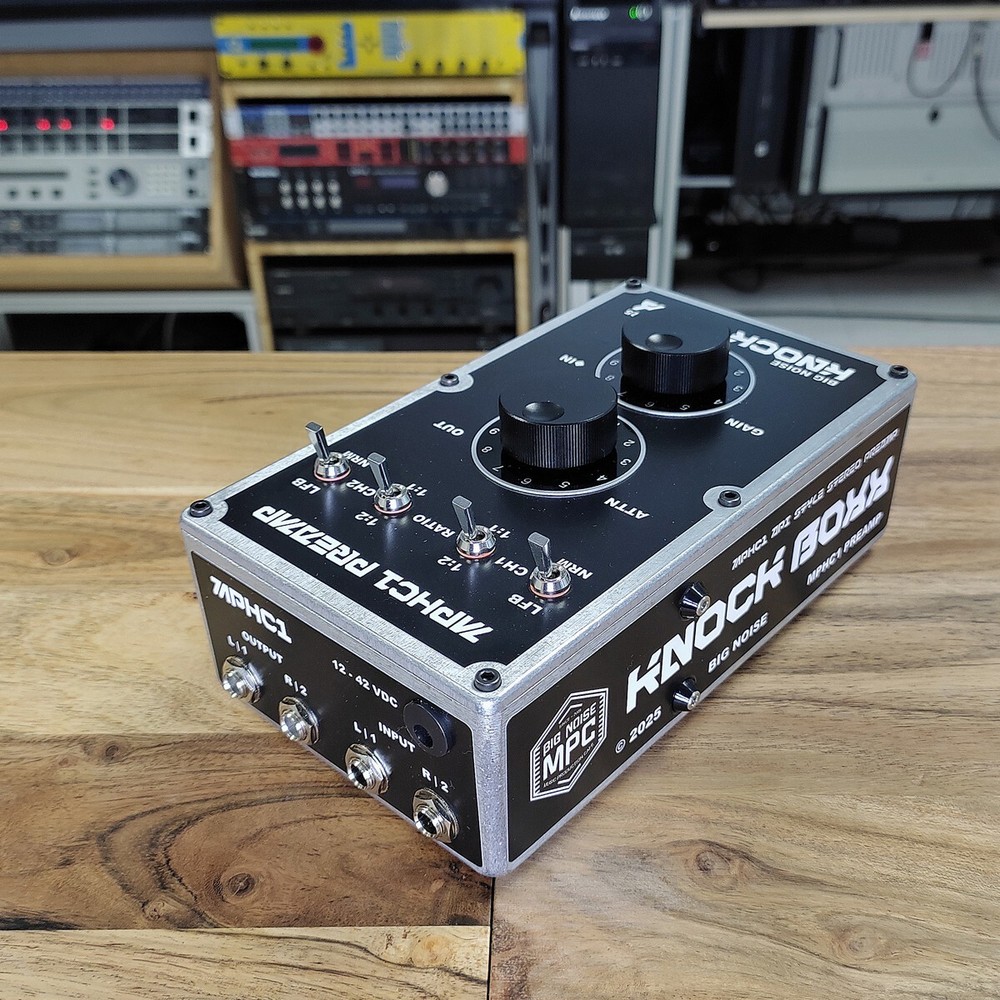 Knock-Boxx MPHC1 Stereo Pre-Amp with Sparkos DOA & API Audio Transformers