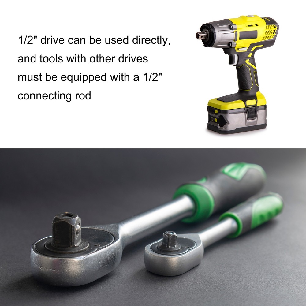 7/32" Hex Bit Socket 1/2" Square Drive SAE Extension Impact Bit