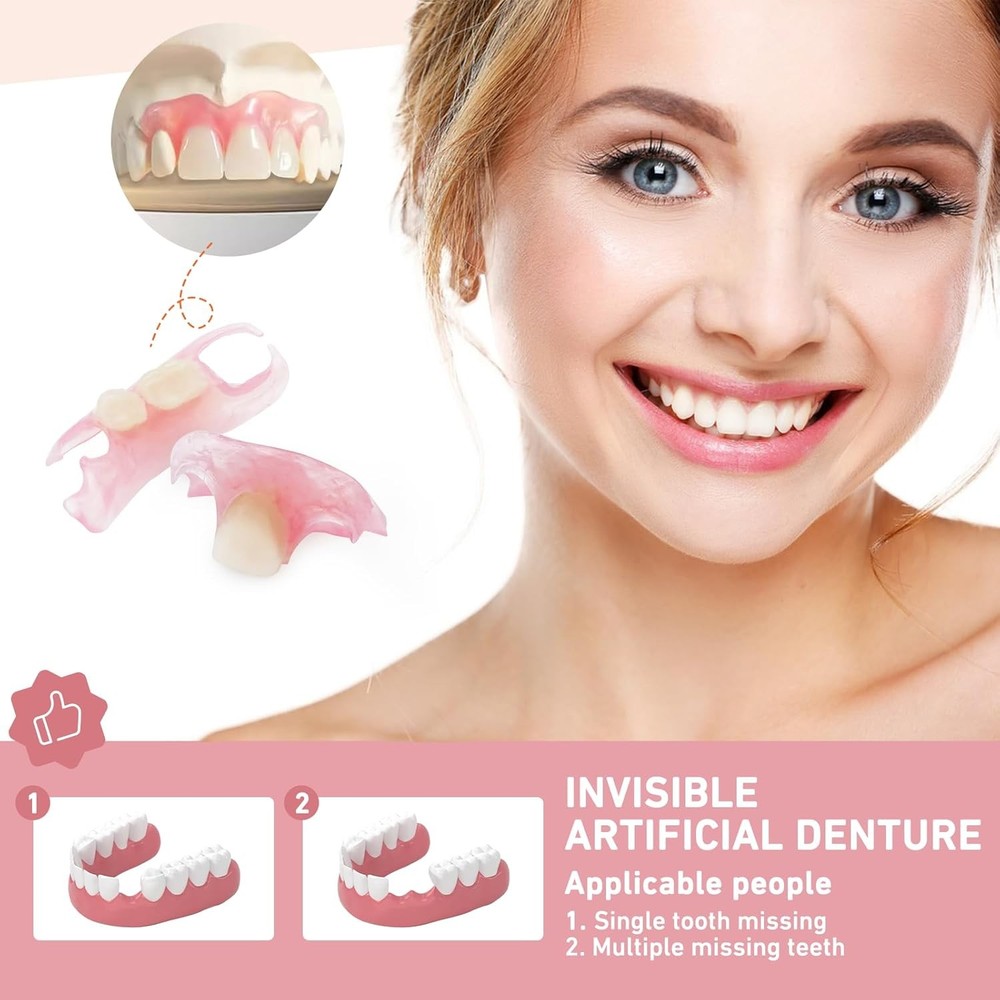 Custom Partial Dentures – Personalized Removable Denture Set for Missing Teeth