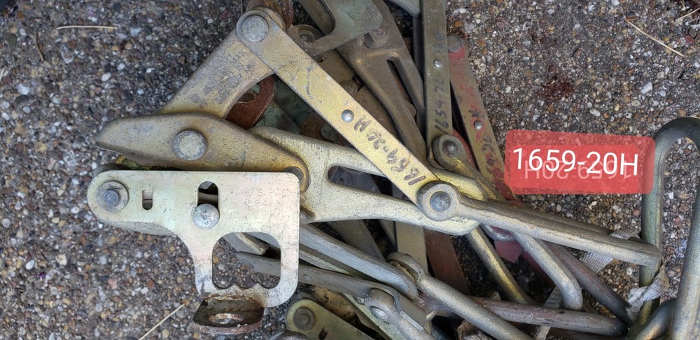 KLEIN TOOL PULLING GRIP 1659 20H cable puller lineman Grip 0.42 inch