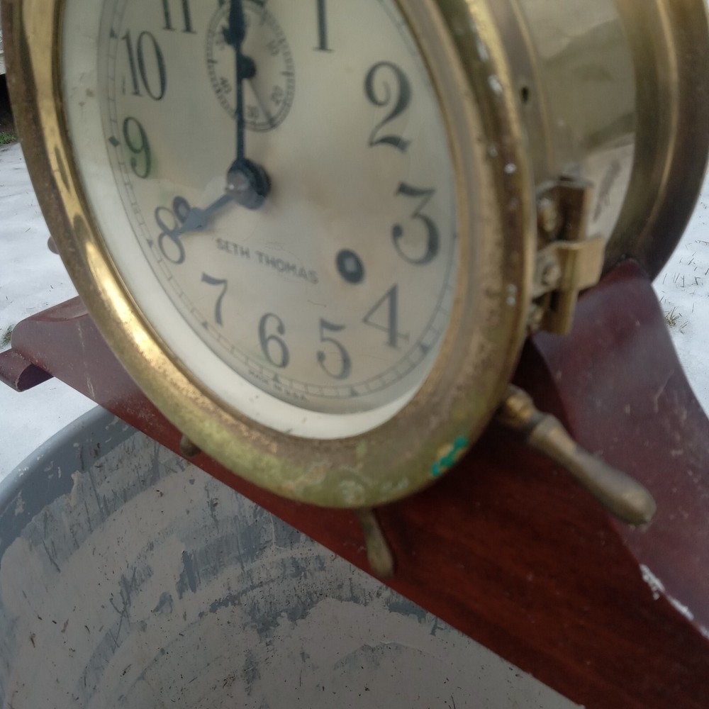 Seth Thomas Ship Clock.