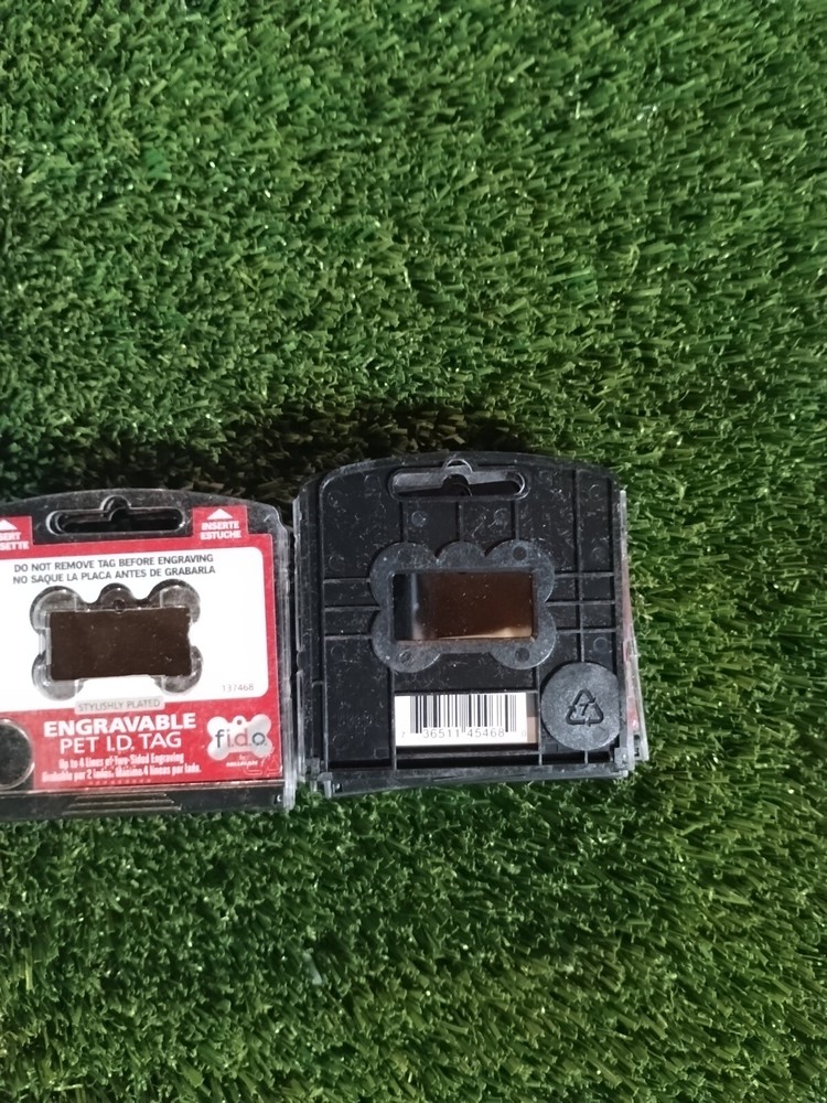 Engravable Pet ID Tags 137468 "Open Box" 10PCS