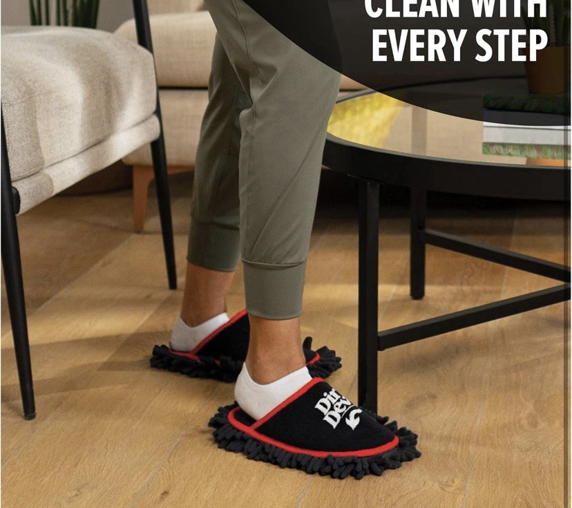 Dirt Devil Cleaning slippers, removable and washable microfiber shoes