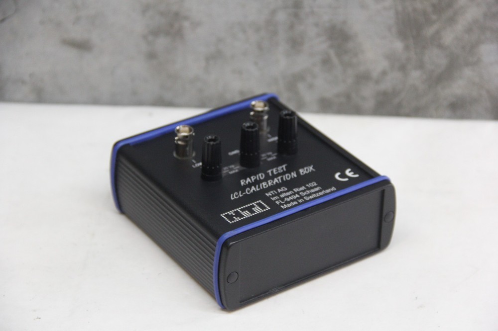 NTi Rapid Test LCL-Calibration Box | Untested! Unit Only!