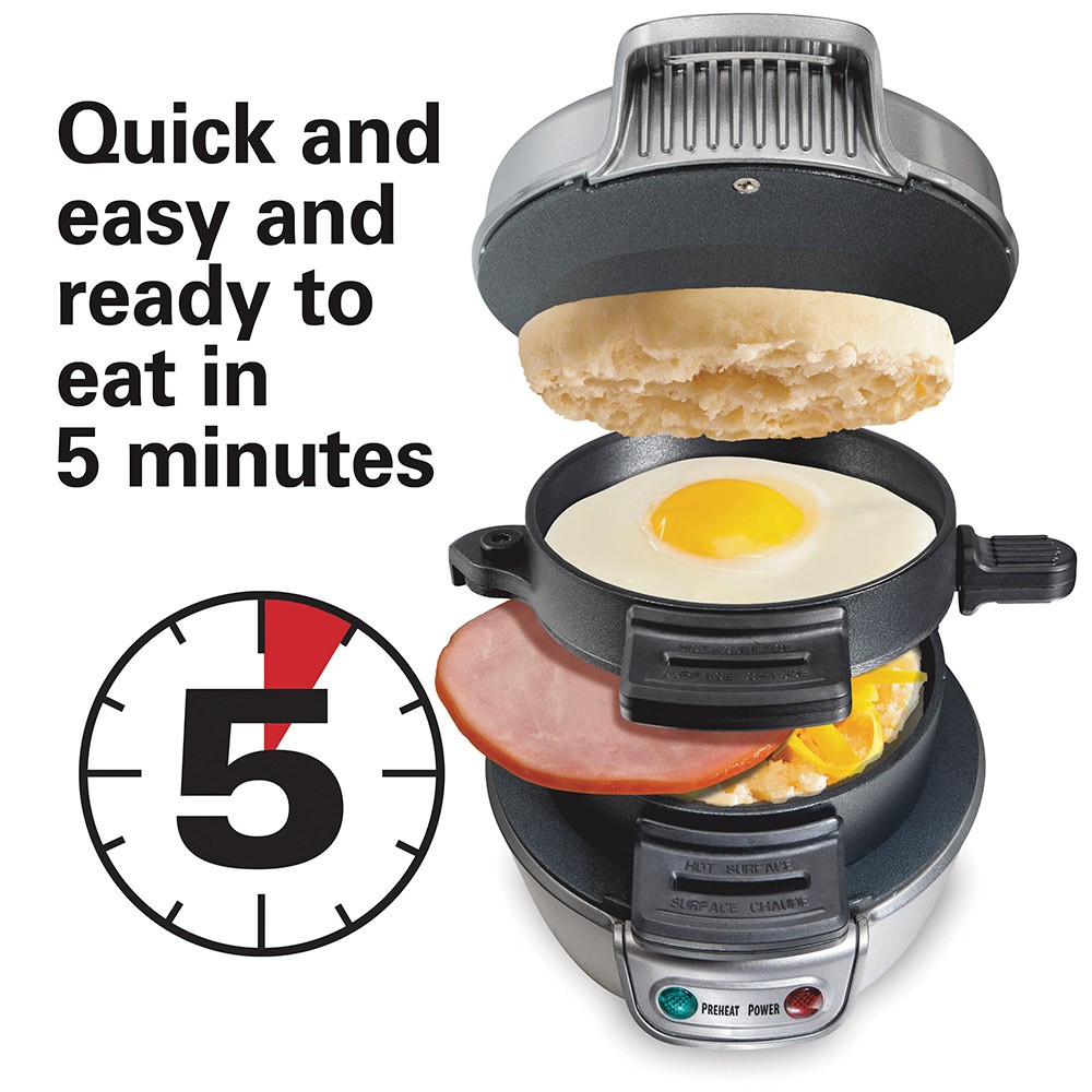 Hamilton Beach Breakfast Sandwich Maker 25475A