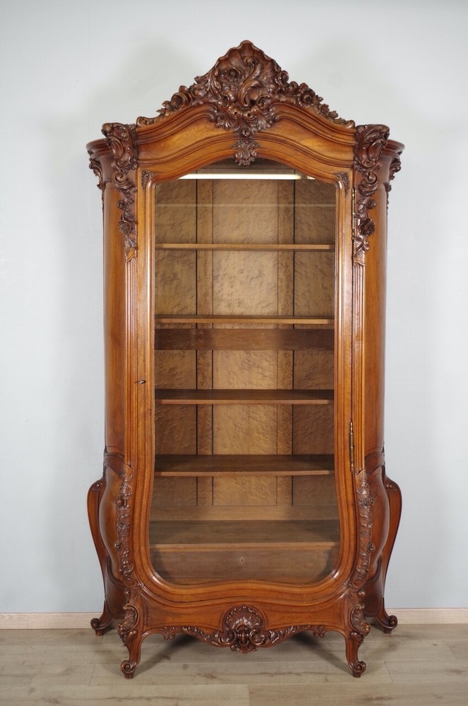 Louis XV Rocaille 1900 Style Bookcase