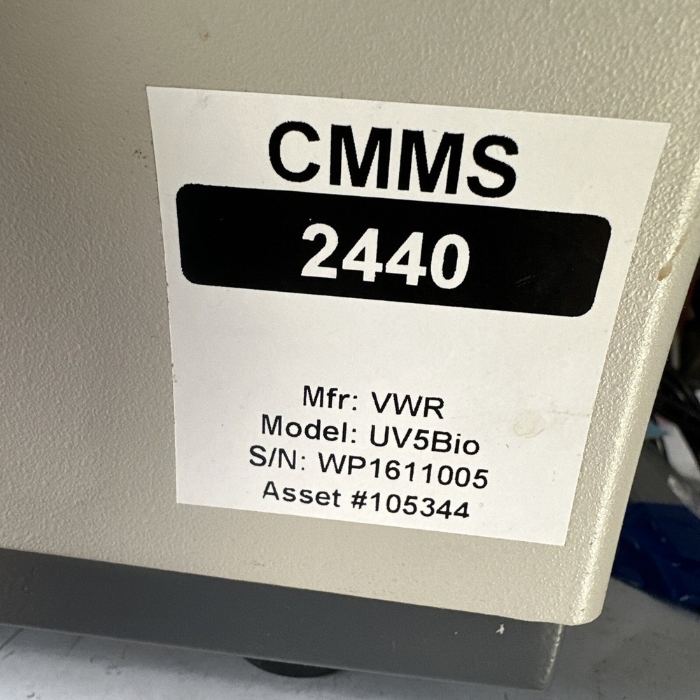 VWR Spectrophotometer 1200