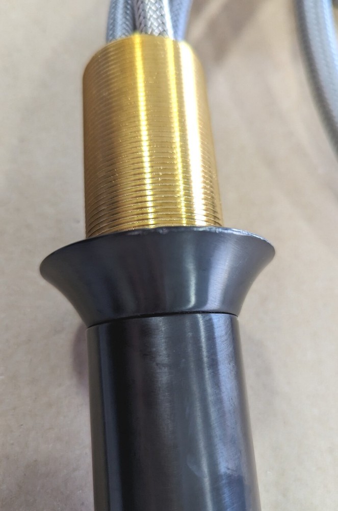 Fortis 6459100BB Pulldown Kitchen Faucet In Brushed Black. READ