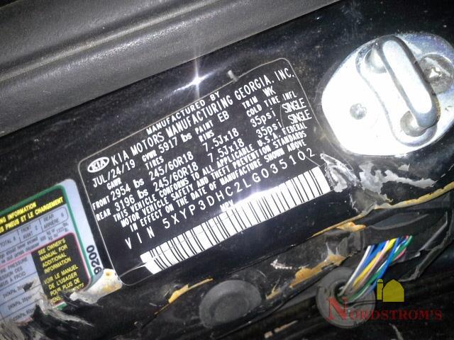 2020 Kia Telluride 4X4 Transfer Case