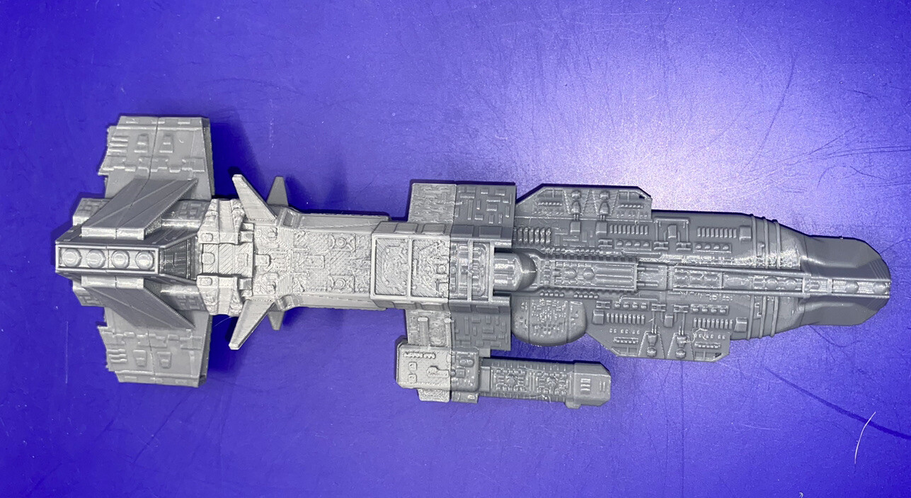 Stargate Atlantis Compatible - Ancients Aurora Class Battleship, Lantean (18cm)