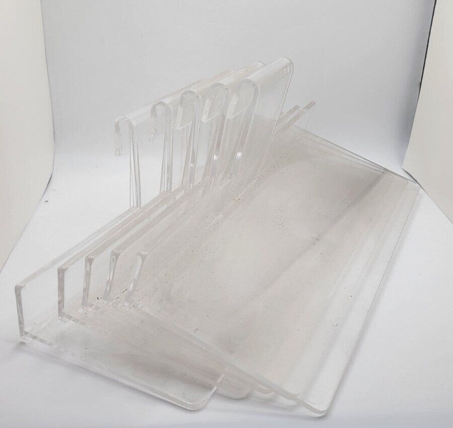 4" x 10" Shoe Shelf for Grid Panel 2 Pack Display Shelf