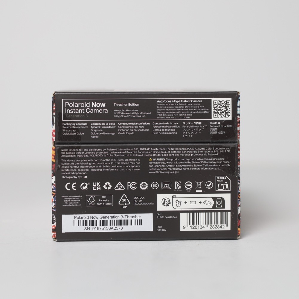 Polaroid Now Generation 3 - Thrasher Edition Set