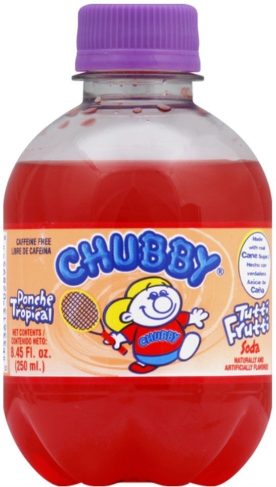 Chubby Soda 6 Different Flavors