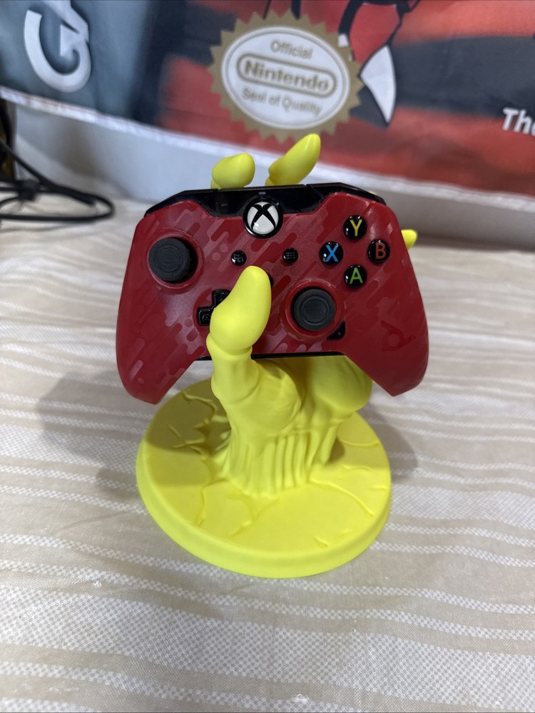 3d Printed Fingered Skelton Hand Game Controller Holder