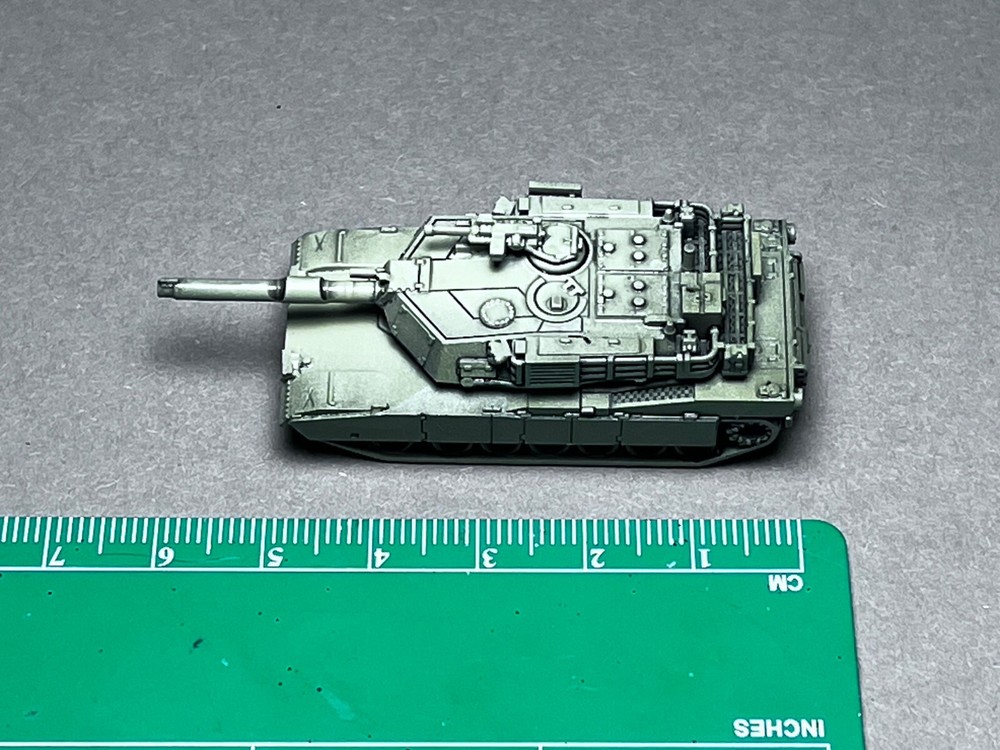 N Scale (1:160) UNPAINTED - Abrams MBT - NOT A TOY!