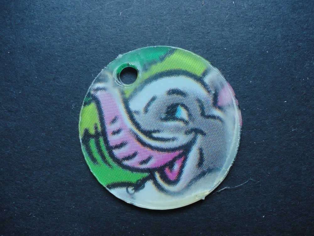 Roller Coaster Tycoon Pinball Machine Stern Elephant Key Chain