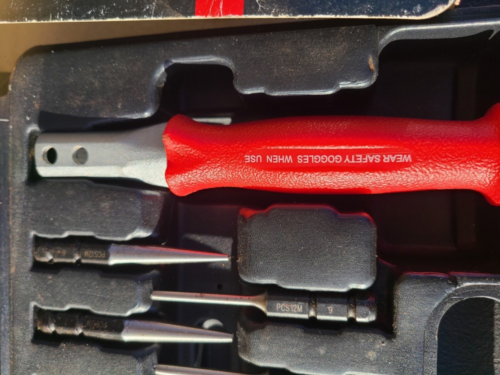 MAC Tools Mini Chisel & Punch Set Made in Taiwan PCS12M