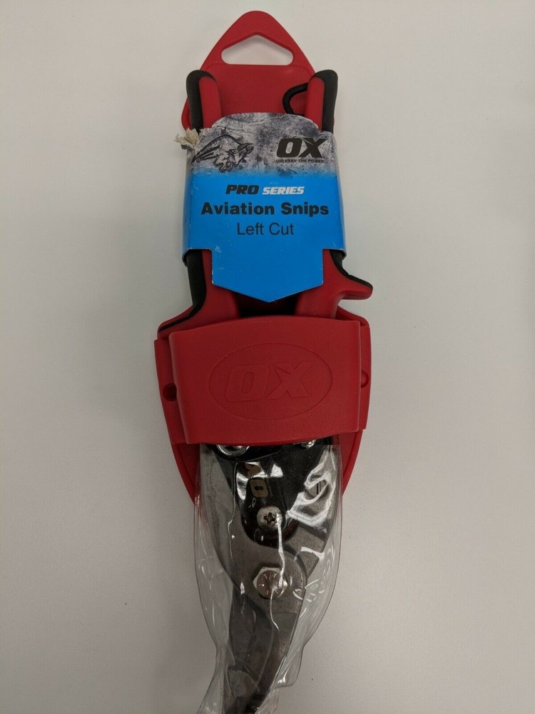 OX Tools Right Cut & Left Cut Aviation Snip Set